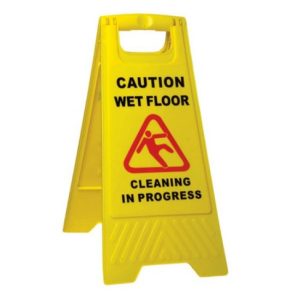 Cleaning Sign